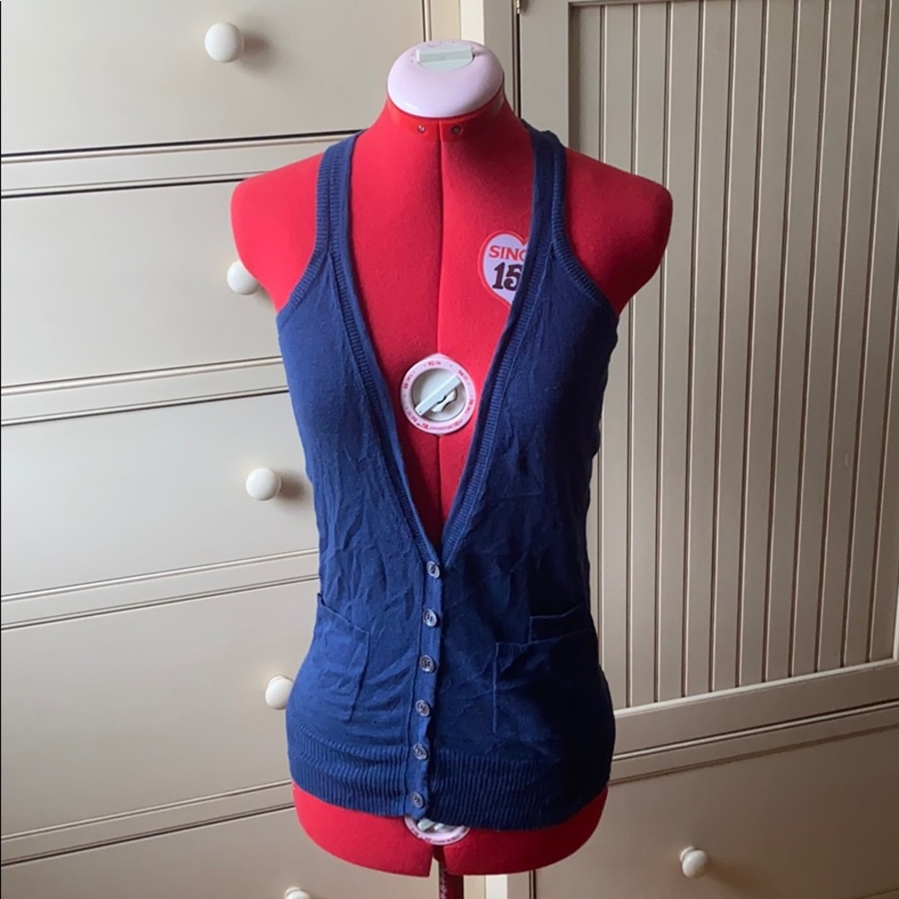Madewell Wallace Knit Sweater Vest Sz XS